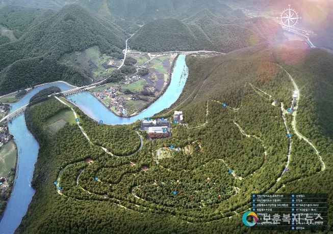 국립산림레포츠진흥센터 조감도