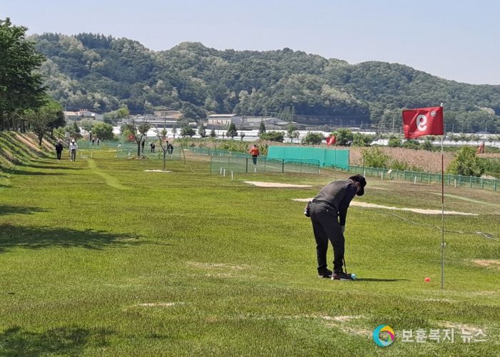 음성군 파크골프장, 다시 부는 봄바람