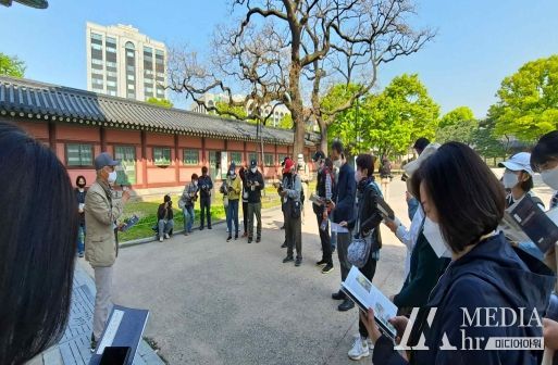 < 2022 창덕궁 동궐도 나무답사 현장