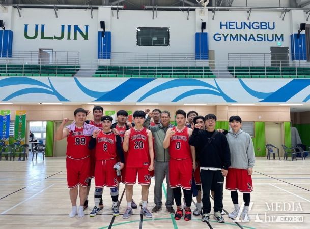 봉화군 농구 선수단