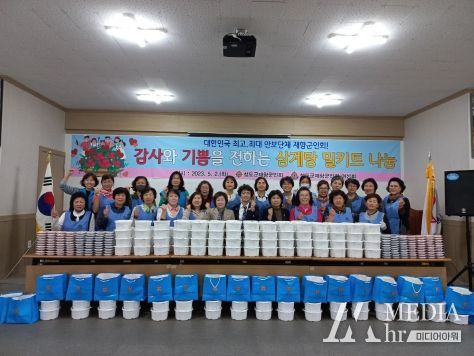 청도군, 삼계탕 나눔 봉사활동 펼쳐