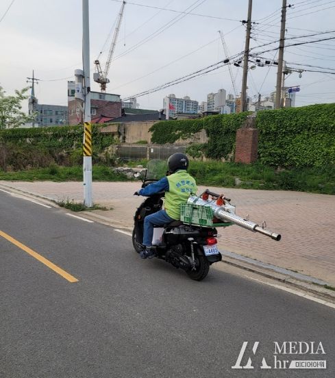 기온상승으로 일찍 나타난 모기…의정부시보건소 선제적 방역 실시