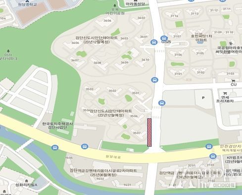 생활밀착시설 점검 위치도 및 현장 사진