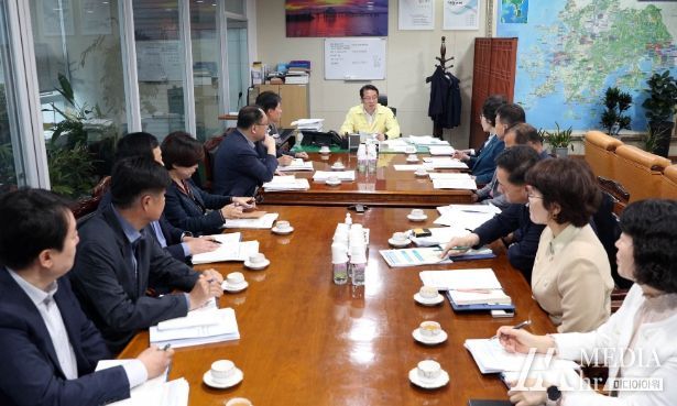 실국장 및 동부지역본부장과 회의