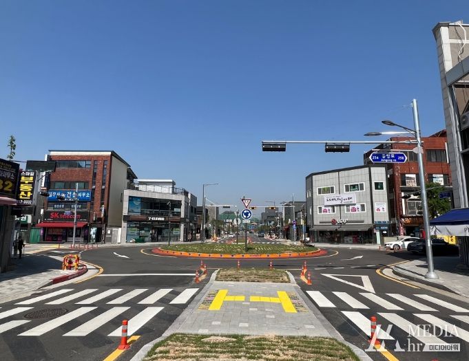 어수사거리~신천교 어수로 4차선 확장...동두천시, 역세권 차량정체 해소 '박차'