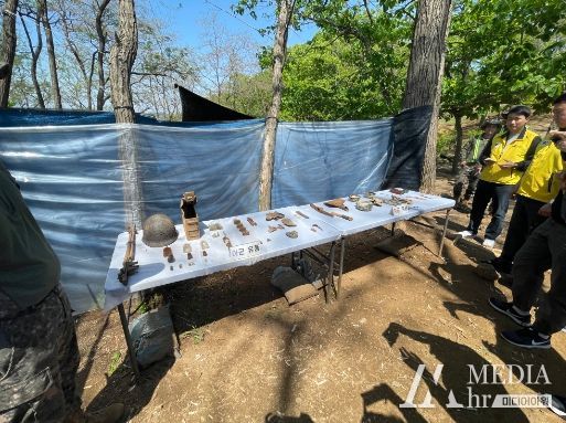 양주청년회의소(JCI) 6.25전사자 유해발굴단 방문