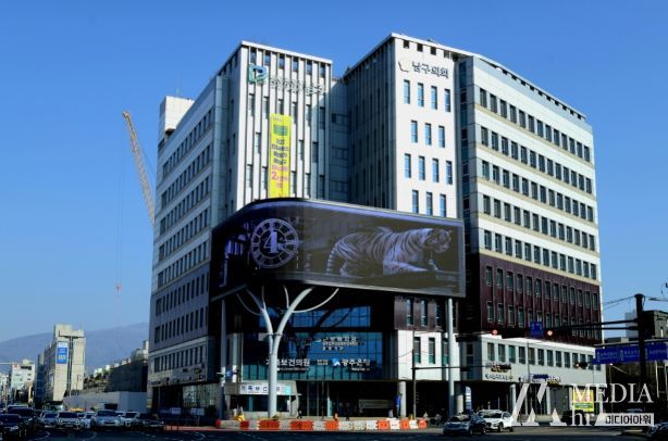 광주광역시 남구청 전경