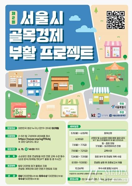 서울시, 청년과 함께하는 `빅데이터 기반 골목경제 부활 프로젝트` 확대