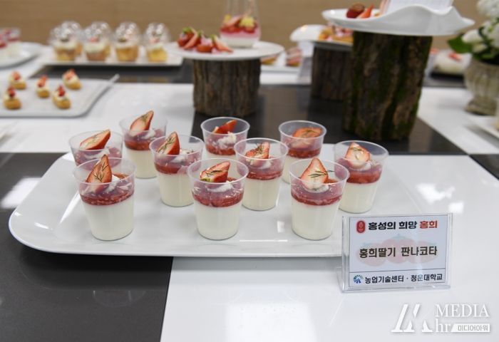 홍성군 신품종 딸기 ‘홍희’ 품종 설명회로 보급에 박차