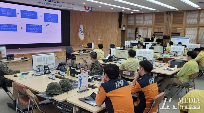 화랑훈련 최초상황보고회