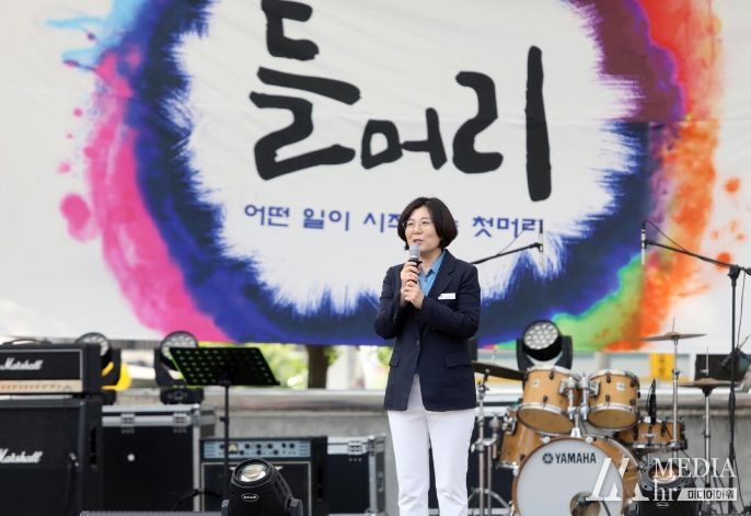 2023 안성시청소년어울림마당 Opening '들머리'…'수많은 관객 앞에서 포텐 터트려'