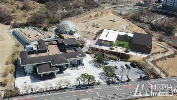 창녕박물관 개방형수장고 조감도