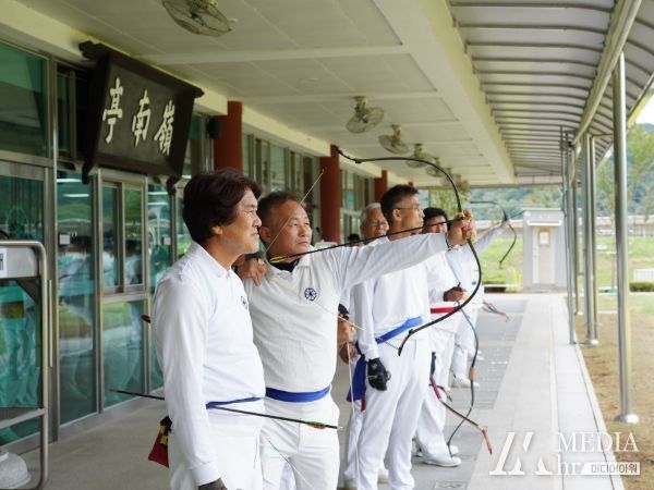 2022년 밀양아리랑대축제 시 개최됐던 궁도대회 모습
