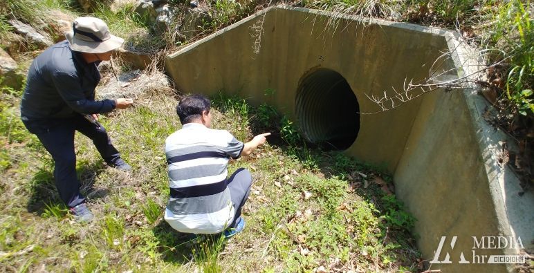 임도 배수시설 점검