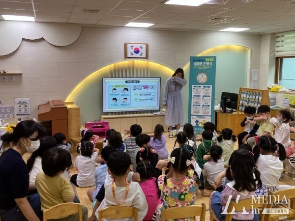 칠곡군보건소, 어린이 감염병 예방 교육 실시