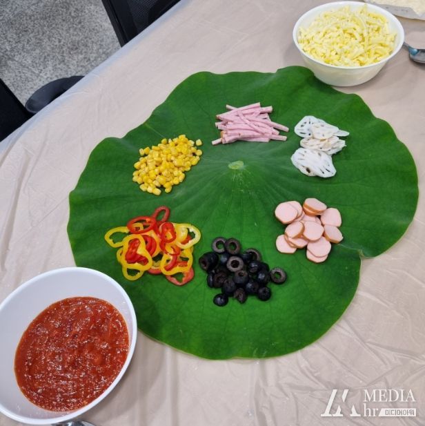 합덕제수리민속박물관 프로그램 연인 피자만들기 체험 활동