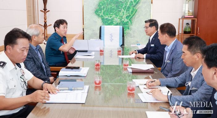 함양군-함양경찰서 교통사고 대책 간담회 개최