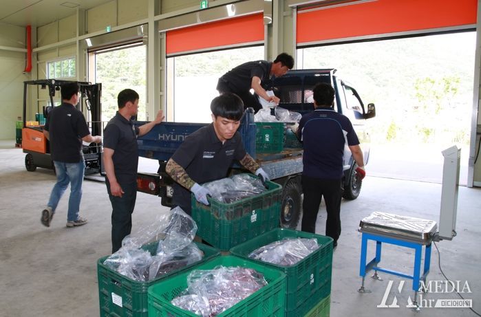 무주군 임산물 산지유통센터 운영 활기