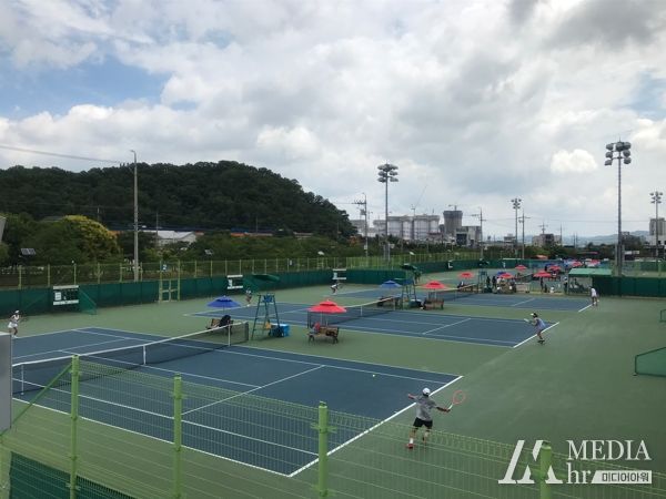 구미시, 2023년 제2차 한국실업테니스연맹전 개최