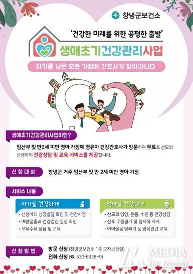 1. 생애초기 건강관리 사업 안내문