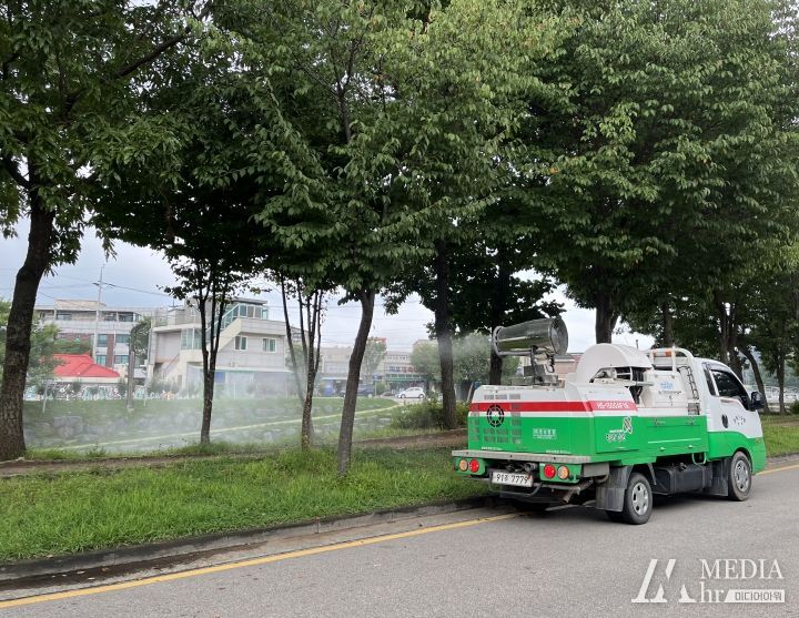 당진시보건소 연무 소독 실시