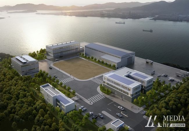 남항 친환경선박 연구인프라 조감도(안)