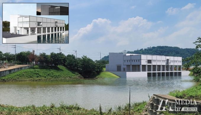 강매제2배수펌프장 조감도