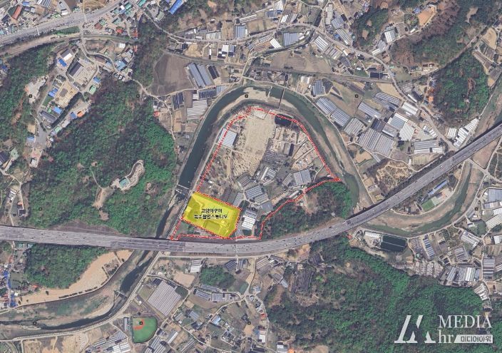 1. 고양영상문화단지 도시개발사업 예정지 위치도