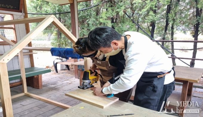 목공프로그램 수업