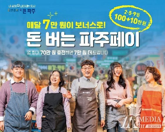 파주시, 전국 최대 규모 지역화폐 (파주페이) 발행