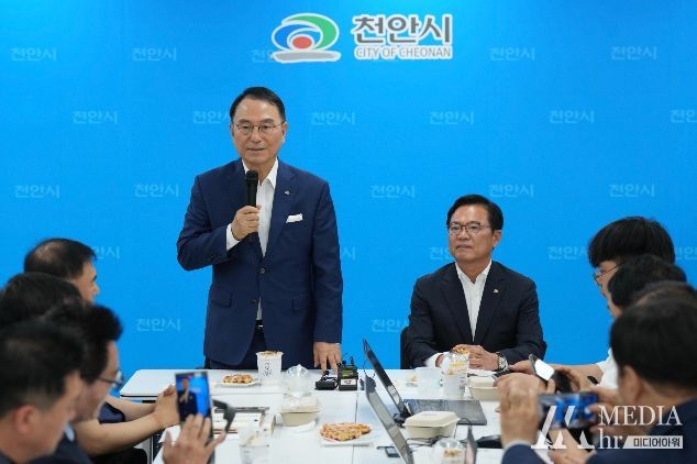 박상돈 천안시장 “문화·첨단산업, 천안의 새로운 미래 열겠다”