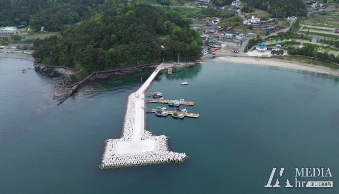 고성군 ‘제전 자연재해위험개선지구 정비사업’ 우기 전 준공