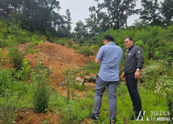 군위군, 호우 대비 산사태취약지역 집중점검 실시