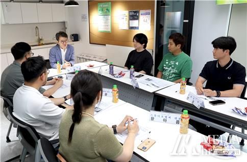 용답동 창업보육실에서 진행된 창업기업 네트워킹 간담회