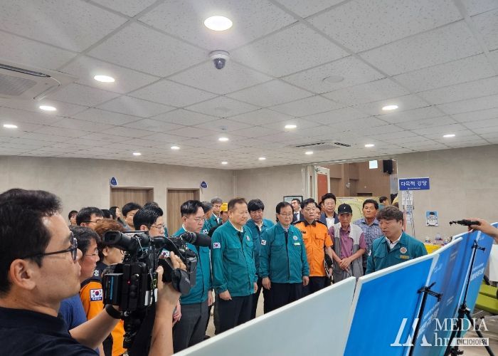 행정안전부·전북자치도·완주군, 수해 현장 합동점검