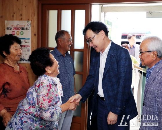 하승철 하동군수, 옥종면 주민숙원사업 현장 점검